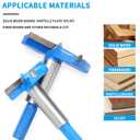 2 x 11/16" Forstner Drill Bit,Hex Shank Carbide Tipped Wood Drilling Wood Tool Punching Bit(20mm)