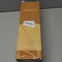 All Wood Cooking Utensils, Wooden Spoons for Cooking, 7 Piece Wood Kitchen Utensil Set, Non Toxic Teak Wood Spatula Spoon Turner, Heat Resistant Ladle, Salad Fork and Scraper for Cookware