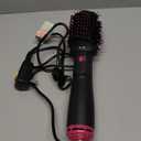 4-in-1 Hair Dryer Brush - Blow Dryer and Styler in One, Hot Air Brush with Oval Barrel for Volumizing, Suitable for All Hair Types,Red