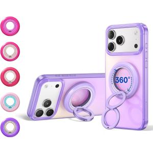 SYNCWIRE for MagSafe Phone Grip, Valentine's Galentine's Day Birthday Gifts for Her Women Mom Girlfriend Best Friends Sister Wife Teen Girl Magnetic Phone Ring Holder Kickstand