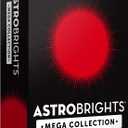 Astrobrights Mega Collection, Colored Cardstock, Ultra Red, 320 Sheets, 65 lb/176 gsm, 8.5" x 11" - MORE SHEETS! (91682)