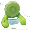 Inflatable Pool Float Lounge Pool Floaties Rafts for Adults Floating Pool Lounger Sun Tanning Floats Cool Water Floaty for Swimming Pool Lake Float Beach