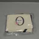 Initial Canvas Tote Bag for Women, Personalized Monogrammed Tote Bags with Makeup Gift Bag for Wedding Bridesmaids Birthday