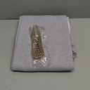 BOODII Linen Shower Curtain Neutral Linen Boho Farmhouse Shower Curtain with Hooks Morden Country Bathroom Decor Light Grey Weighted Burlap Cloth Shower Curtain Heavy Duty Fabric 200GSM 72x84