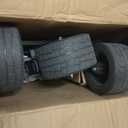 Collapsible Folding Wagon Cart with Removable Table Top & Tailgate, Heavy Duty Beach Wagon with Large All Terrain Wheels for Sand, 430LBS Capacity for Camping Garden Sports Grocery, White