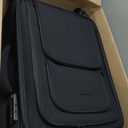 LOVEVOOK Carry On Luggage 22x14x9 Airline Approved, 22 Inch Softside Suitcases with Spinner Wheels, Lightweight Carry-on Suitcase with TSA Lock for Women Men, Large Luggage for Travel Business Trip (Black)