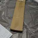 NSdirect Round Coffee Table,36" Coffee Table for Living Room,2-Tier Rustic Wood Desktop with Storage Shelf Modern Design Home Furniture(Light Walnut)