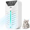 Cat Litter Deodorizer with Activated Charcoal, Air Ionizers for Home, HEPA Plug In Negative Ion Generator for Small Spaces, Bathroom, Office, Pet Odor Eliminator for Smoke, Dust and Pet Odors