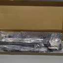 Voncerus LED Desk Lamp for Home Office, Double Head Architect Light with Clamp, Computer Monitor Clip on Light, 3 Modes and 10 Brightness, Adjustable Flexible Goose-Neck, Table Task Lamp, Black