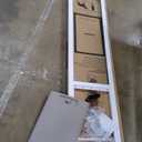 PetSafe Sliding Glass Pet Door - No-Cut DIY Install Doggy Door for Renters - Aluminum Frame - Adjustable Height 75 7/8" to 80 11/16" - Ideal for Large Dogs Up to 100 lb - White