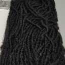 quickwig Full Lace Faux Locs Wig for Black Women Knotless Nu Locs Braids Wig with Baby Hair Long Soft Locs Synthetic Wigs Goddess locs Square Part Lace Front Wigs (1B/27)