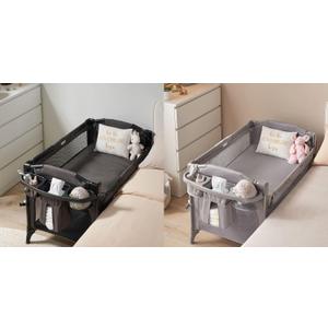BEKA 4 in 1 Baby Bassinet Bedside Sleeper, Baby Bedside Crib 4 Functions, Bedside Bassinet Crib Sleeper, Playard, Changing Table, Baby Bassinet for Newborn Baby