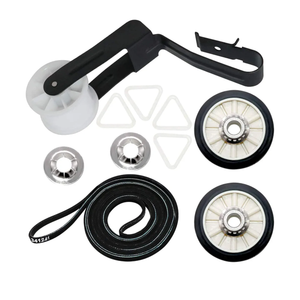 Newest】 Upgraded 4392065 Dryer Maintenance Repair Kit by Beaquicy - Fit for Whirlpool Ken-More Crosley Admiral Amana Dryer - Package Includes 349241t Drum Roller 341241 Belt and 691366 Idler Pulley