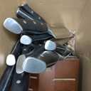 Livtek Knife Set with Block - Kitchen Knife Set German High-Carbon Stainless Steel with Built-in Sharpener - Full Tang, Triple-Rivet Ergonomic Handle - Holiday Gift Idea - 15-Piece, Falcon Series