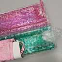 Mahjong Racks with Pushers - Set of 4 Clear Acrylic Mahjong Racks and Bag for American Mahjongg Accessories