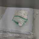 Transparent Clear Small Animal Playpen, Guinea Pig Cages, Puppy Dog Playpen, Pet Playpen, Rabbit Bunny Indoor Fence Pen Enclosure, White Clear Plastic Playpen,12X12 Inch, 12Panels