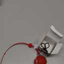 Smart Interactive Cat Dog Toys, Automatic Pet Toys for Bored Indoor Cats and Dogs, Motion Activated, USB Rechargeable, Christmas Pet Birthday Gifts (Red)