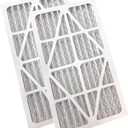 Nispira 1044 3415AF5 5-Micron MERV 11 Outer Air Filter Replacement for WEN 1044 CFM 1270 Air Filtration Systems 11.5 x 23.6 Inches, 2 Packs