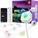 Fitop Permanent Outdoor Lights, 150FT RGB Outdoor Lights for House Decor, Smart Eaves Lighting, Extendable LED Strip with IP67 Waterproof, Music Sync, APP/Voice/Remote Control, Alexa/Google Compatible