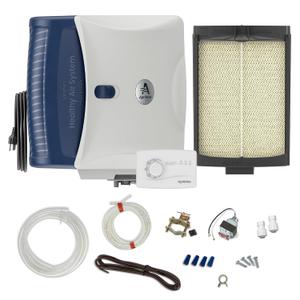 AprilAire 720MKZ Whole-House Fan-Powered Evaporative Humidifier  21 GPD, Water Saving, Manual Control, Installation Kit, for up to 6,250 Sq. Ft., Part of the AprilAire Healthy Air System