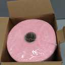 KitchLife Microfiber Cleaning Cloth Roll, 100 Pack - Tear-Away Microfiber Paper Towels, Lint-Free, Reusable, Washable for Kitchen, Car, Dishes, and Sensitive Surfaces (Pink)