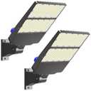 Hykoont LED Parking Lot Light 300W, 2 PACK
