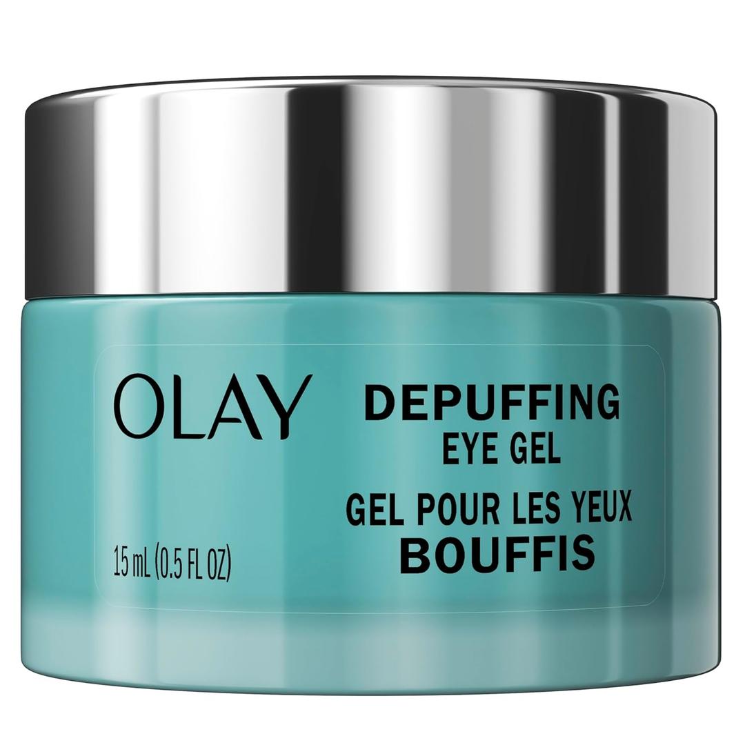 Olay Hyaluronic + Peptide 24 Gel Eye Cream, Fragrance-Free, 0.5oz (15 mL). no BBD
