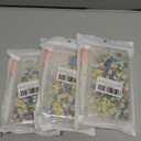 MIIIM 200 Pcs Mixed Colors Handmade Cartoon Easter Egg Polymer Clay Loose Beads Easter Theme Beads for DIY Jewellery Craft Decoration