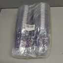 Labrostar 50Pcs Graduation Decorations 2026 Disposable Graduation Cups Congrats Grad Class of 2026 Decorations Graduation Party Supplies 16oz Pruple
