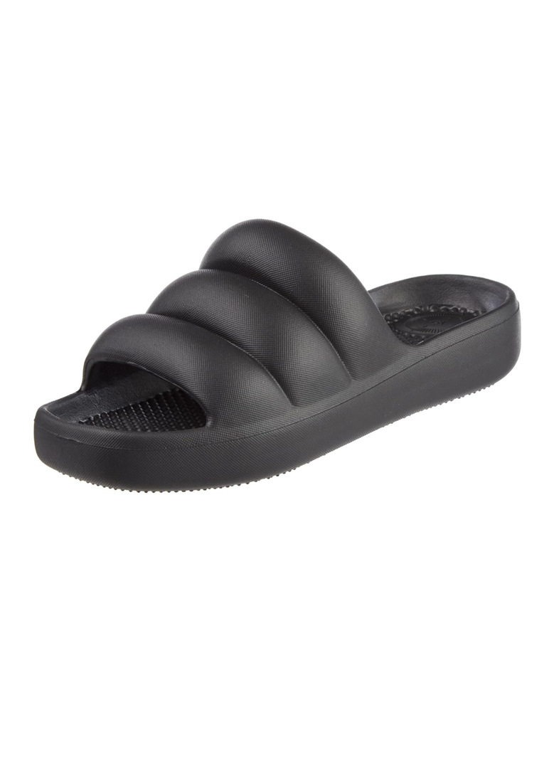 totes Women's Everywear Puffy Slide Sandal, 8