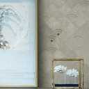 COLAMO LUXURY 10PCS Peel and Stick Backsplash,Faux Stone Smart Adhesive Tile,Mix Metal Golden,Stick on Arabesque Geometric Waterjet,Accent Wall Mosaic Tile for Kitchen,Bathroom,Fireplace(Beige Marble)