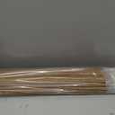 LazBlinds No Drill Bamboo Roman Shades, 34.5" W x 48" H, Star-Brown