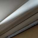 DEZ FURNISHINGS Cordless 1" Signature Mini Blind with Flexible Slats, 27" W x 48" H, Pearl White