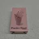 Practice Hand for Acrylic Nails with Stand Bracket, Silicone Fake Hands to Practice Fake Nails Mannequin Hand for Nails Practice and Nail Art Single Right Hand Color 3#