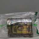 MUMTOP Lighted Christmas Village Nativity, Holy Family Nativity Figurine Set with Warm Lights, Muscial Battery Operate Christian Greenhouse Xmas Tabletop Decor