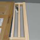 YOCAN Paint-Free Wood FreeStanding Pet Gate for Dogs,Wooden Dog Gates for Doorways, Stairs,The House, Dog Fences Indoor Puppy Gate-2 Panel H:23