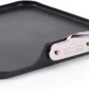 All-Clad HA1 Expert Hard Anodized Nonstick Griddle Pan For Stovetop 11x11 Inch Square Pan, Oven-Safe Up to 500°F, Professional Cookware, Dishwasher-Friendly, Pancake Pan, Cookware, Black