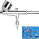 GotHobby 0.3mm Gravity Feed Dual-Action Airbrush Paint Spray Gun Kit Set