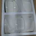 MALACASA Ramekins 8 oz Oven Safe, Porcelain Creme Brulee Ramekins Pudding Custard Cups Ceramic Souffle Dishes Ramakan Ramiken Ramicans Baking Bowls Set of 6, White, Series RAMEKIN-DISH