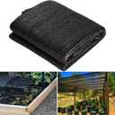 70-90% Shade Cloth for Garden, 12X24 Ft Sun Shade Fabric for Plants Heat Protection, Sunblock Mesh Tarp with Grommets for Plant Cover, Greenhouse, Vegetables, Flowers