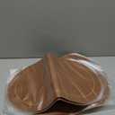 DRMHM Set of 6 Placemats, Faux Leather Placemats for Kitchen Dining Table Decor, Washable Heat Resistant Table Placemats Wipeable Table Mat 18 * 12in Brown