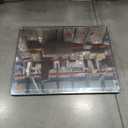 LOAAO 40X32 Inch Black Metal Framed Bathroom Mirror for Wall, Matte Black Bathroom Vanity Mirror Farmhouse, Large Rounded Rectangle Mirror, Anti-Rust, Tempered Glass, Hangs Horizontally or Vertically