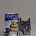 Brother Genuine High Yield Black -Ink -Cartridge, LC103BK, Replacement Black -Ink, Page Yield Up to 600 Pages, Amazon Dash Replenishment -Cartridge, LC103, 1 OEM -Cartridge