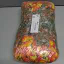 Alupssuc 20 Bundles Artificial Fall Flowers for Outdoors Decoration, Faux Pansies Fake Mums Flowers Plants, UV Resistant No Fade Realistic Silk Pansy for Porch Planter Garden Patio Yard, Autumn Orange