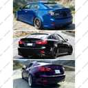 Roof Spoiler Fits for 2006-2013 Lexus IS250 / IS350 & 2006-2014 is F Sedan, Carbon Fiber Pattern JDM V2 Style Rear Window Roof Wing - WheelX