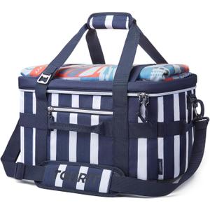 TOURIT Soft Sided Cooler Bag Insulated 30/48/60 Cans, Large Collapsible & Leakproof Ice Chest for Picnic, Beach, Camping, Travel