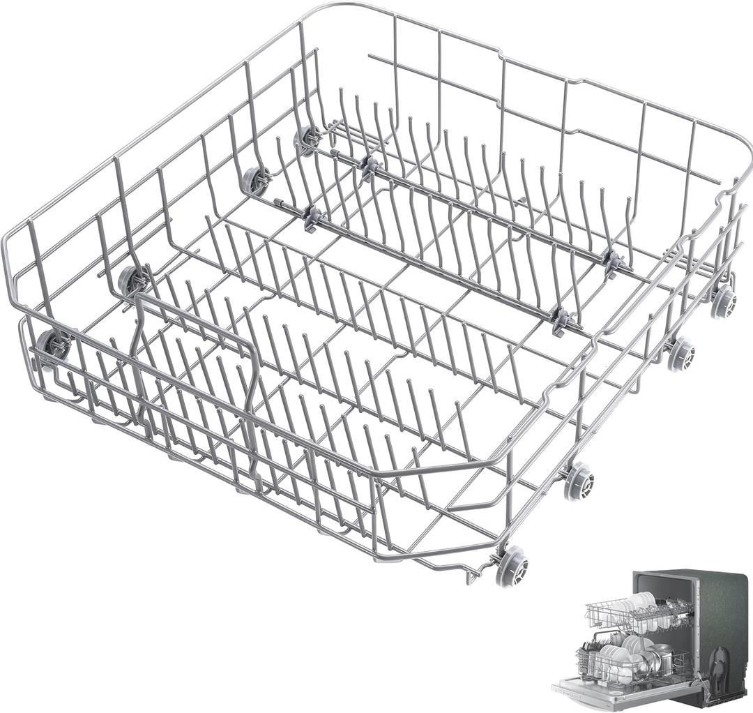 DD82-01073A For Samsung Dishwasher Lower Dishrack (23 * 22 * 10in) Assembly - Fit For Samsung Dishwasher Dishrack Parts DW80R5061,DW80R5060,DW80K7050UG,DW80K5050US Series