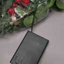 [Snowy & Timer] 6 Ft Prelit Christmas Garland, Real Touch Cedar Garland with Lights,115 Cedar Branchs 25 Eucalyptus Leaves Red Berry Snowy Pinecones Garlands for Mantel Fireplace Table Christmas Decor