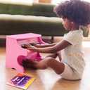 Melissa & Doug Learn-to-Play Pink Piano with 25 Keys and Color-Coded Songbook, 18" x 12.7" x 11.5"
