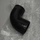 90 Degree 3" to 3.25"(76-83mm) ID Elbow Silicone Coupler Hose,4Ply, Reinforced Turbo/Intercooler/Intake Piping/Industrial